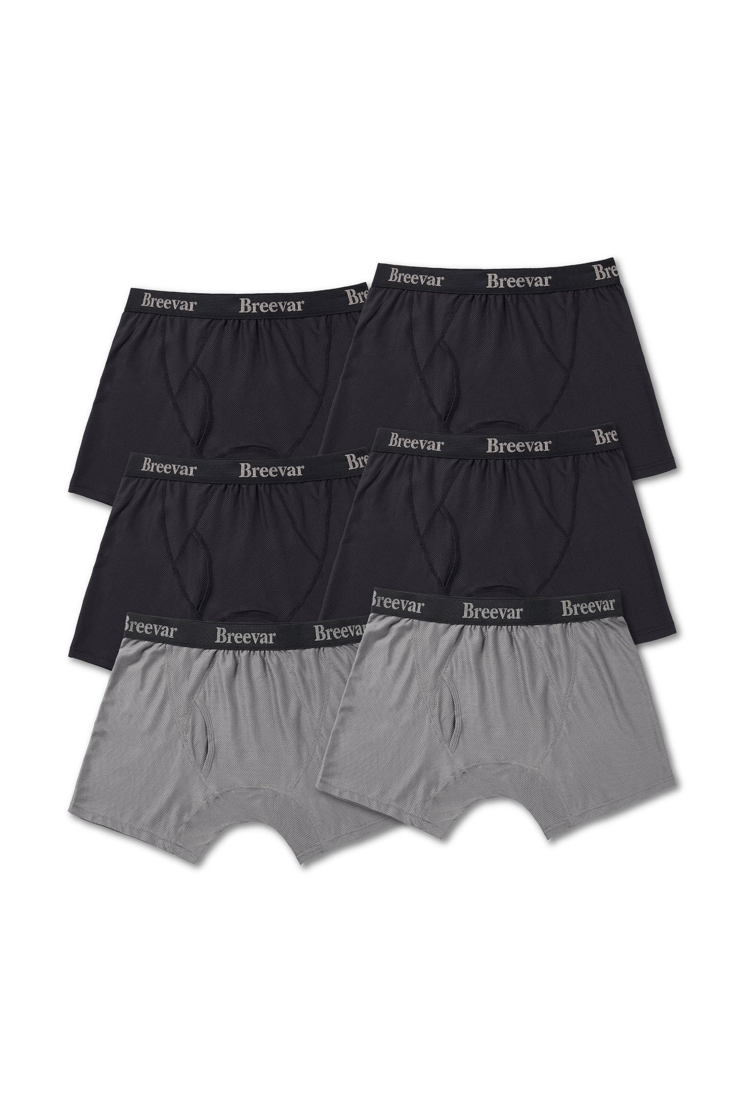 Bóxer Performance de Malla para Hombre, Paquete de 6
