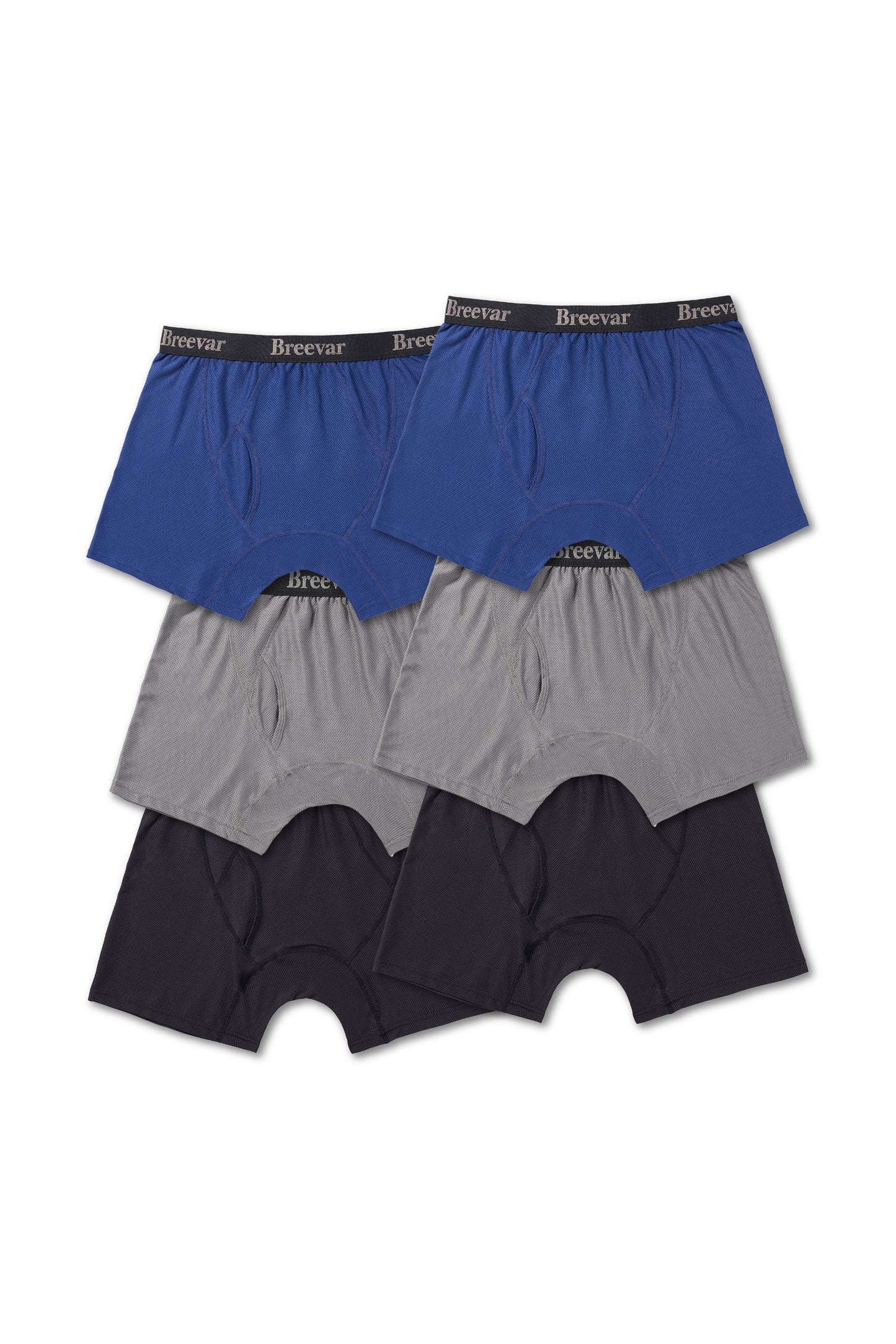 Bóxer Performance de Malla para Hombre, Paquete de 6