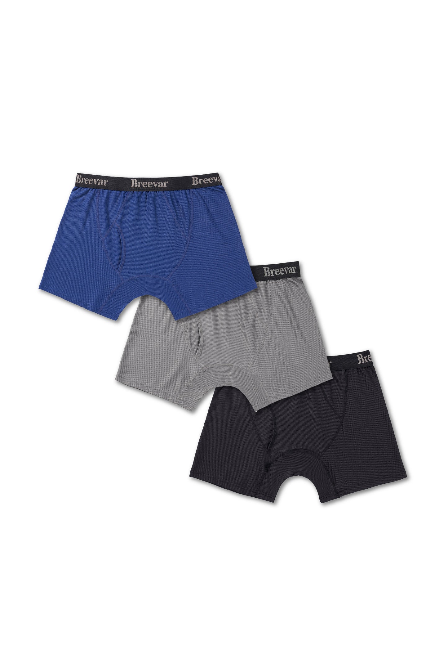 Calzoncillos bóxer de malla de alto rendimiento para hombre, paquete de 3