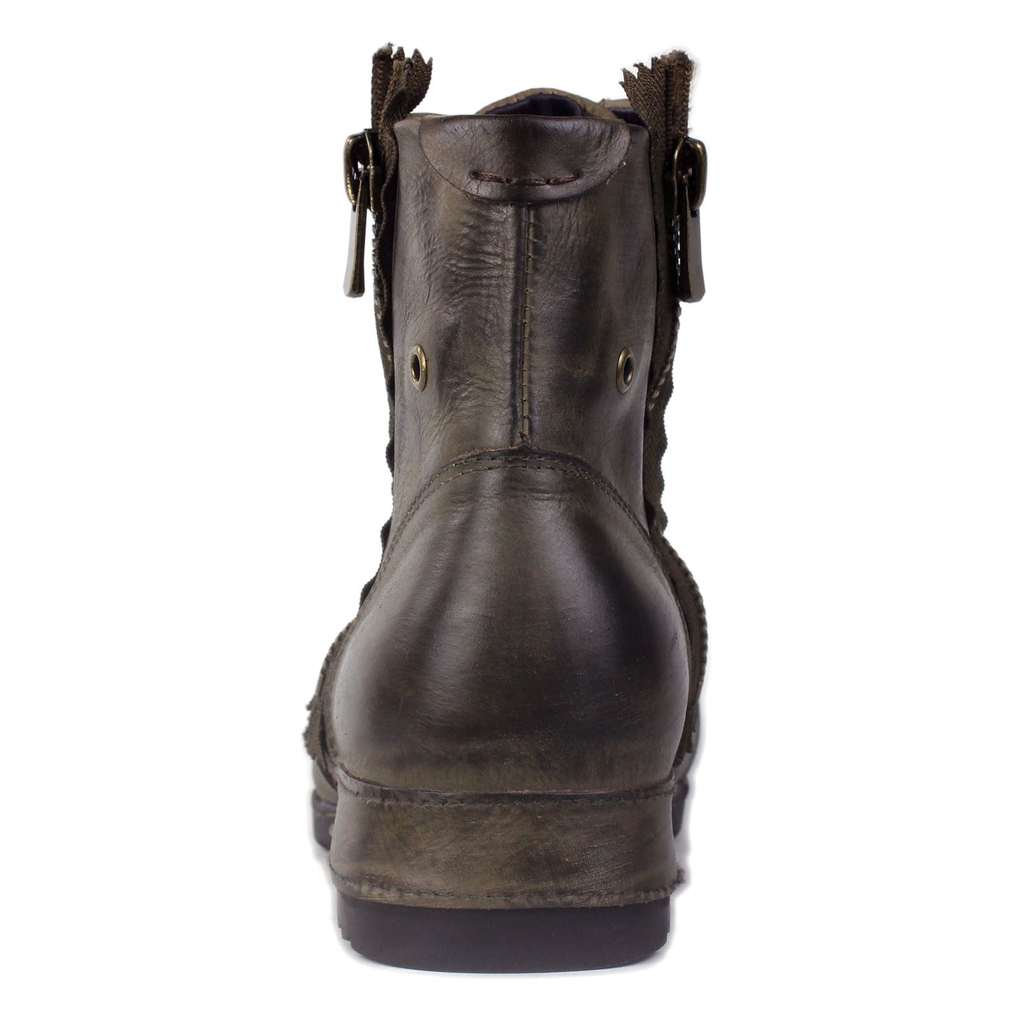 Botines de Cuero de Hombre Modelo Moto OS-5008-8-Retro-G