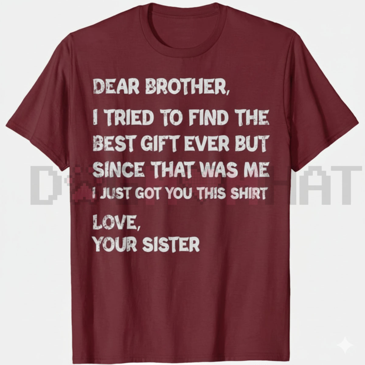 Retro Funny Father's Day Gift T-Shirt for Brother