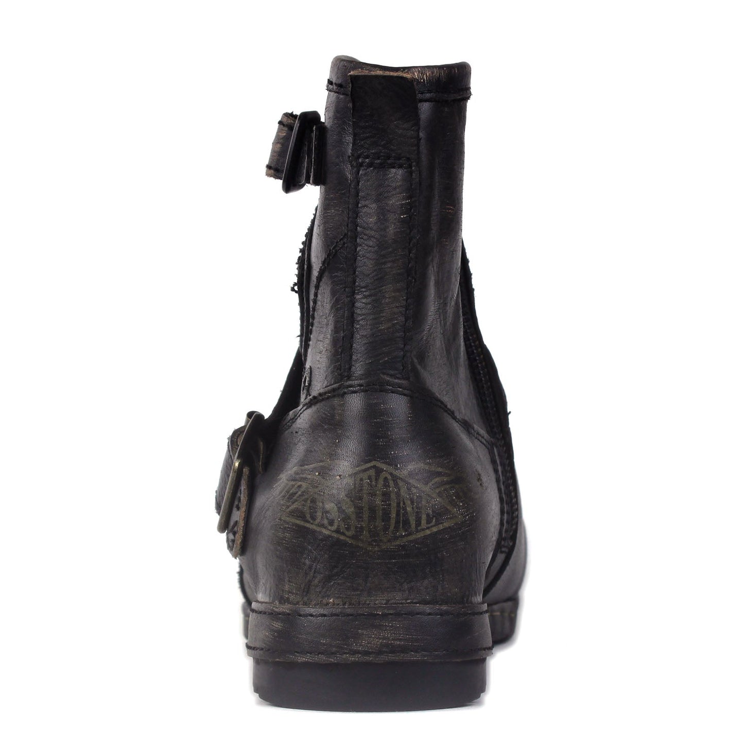 Botines de cuero para hombre OS-5008-1-BS