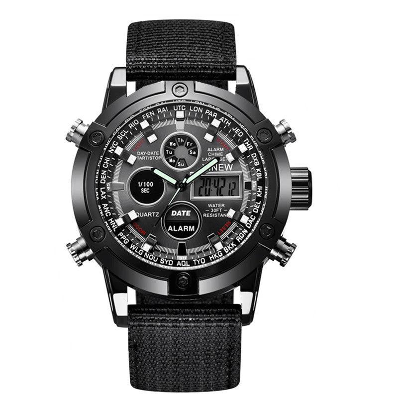 Men's Fashion Belt Multi-functional Watch