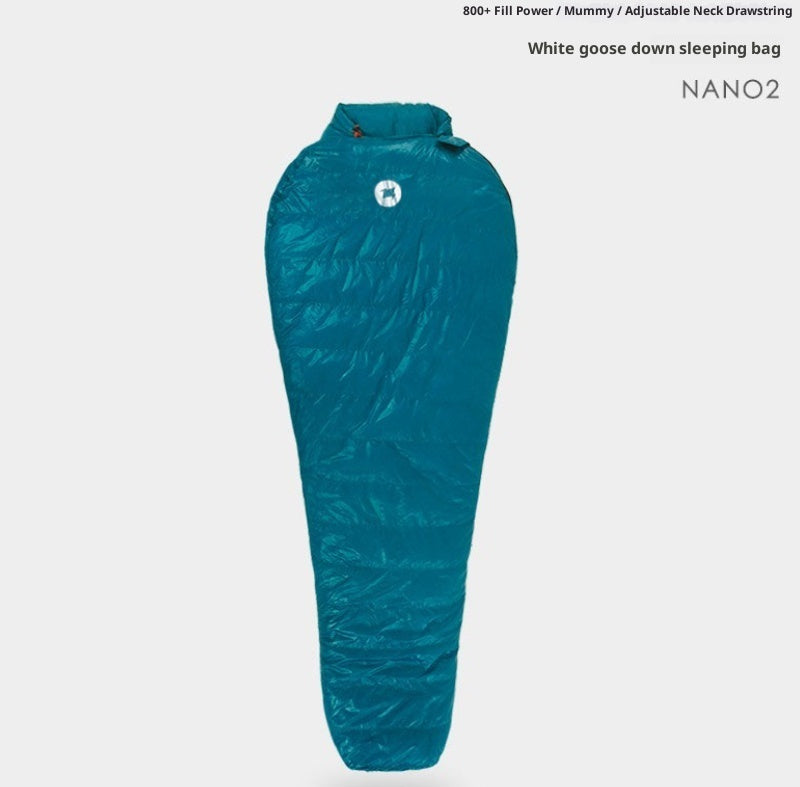Outdoor Travel Thickened Warm Autumn And Winter Portable Down-filled Sleeping Bag