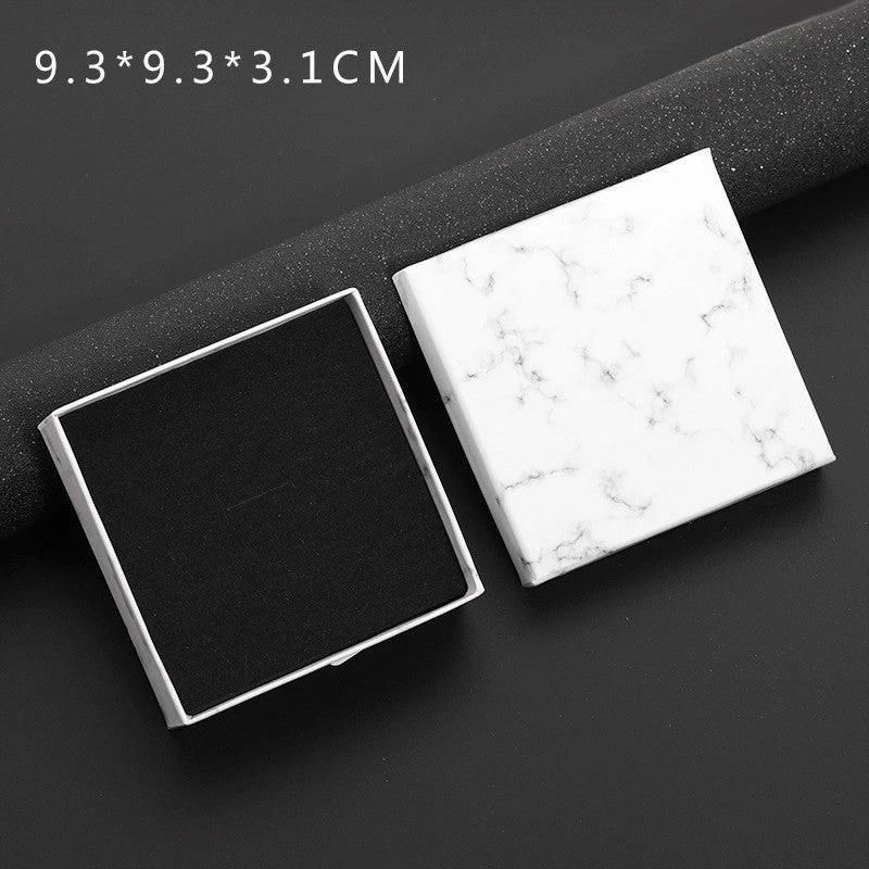 Men's Creative Blue Pattern Cufflinks Gift Box