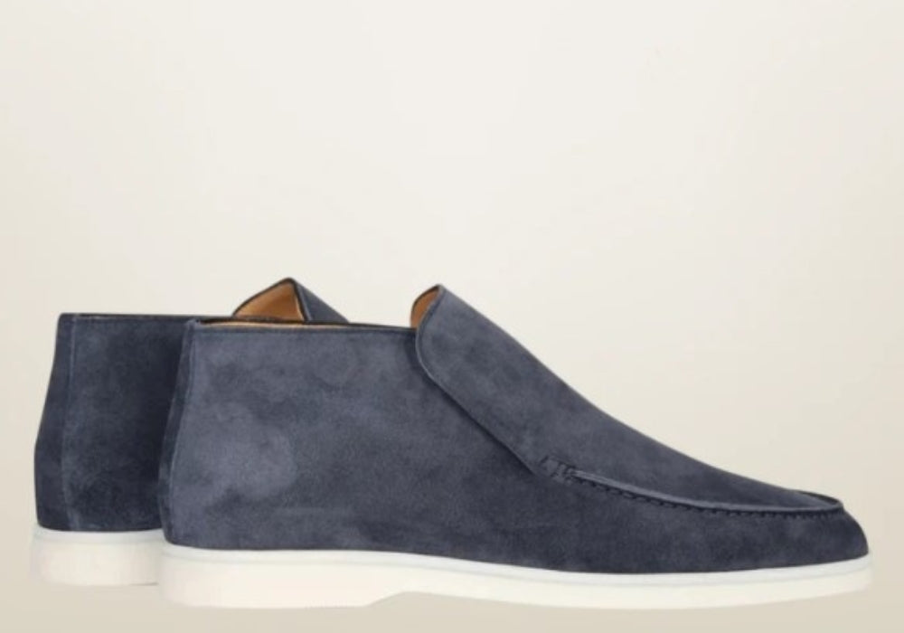 Retro Flat Ankle-length Loafers
