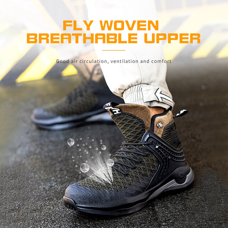 Men's High-Top Protective Work Boots