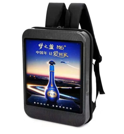 Display LED Music LCD Backpack