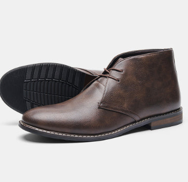 Men's Workwear Boots Retro Color Brushed Large Size Desert Boots Men
