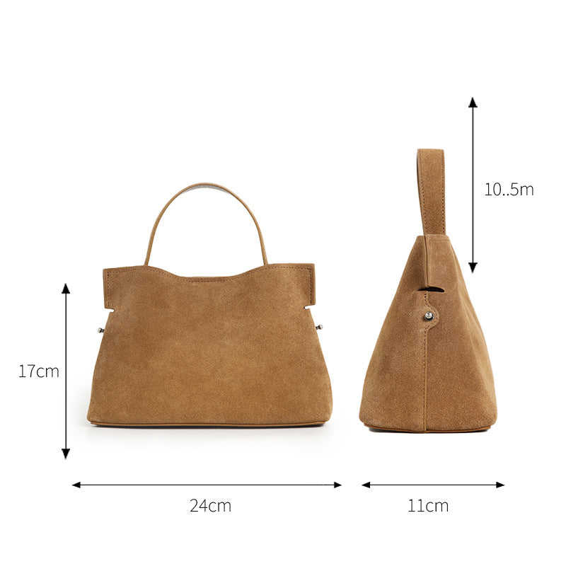 Top-Layer Leather Niche Design Bag