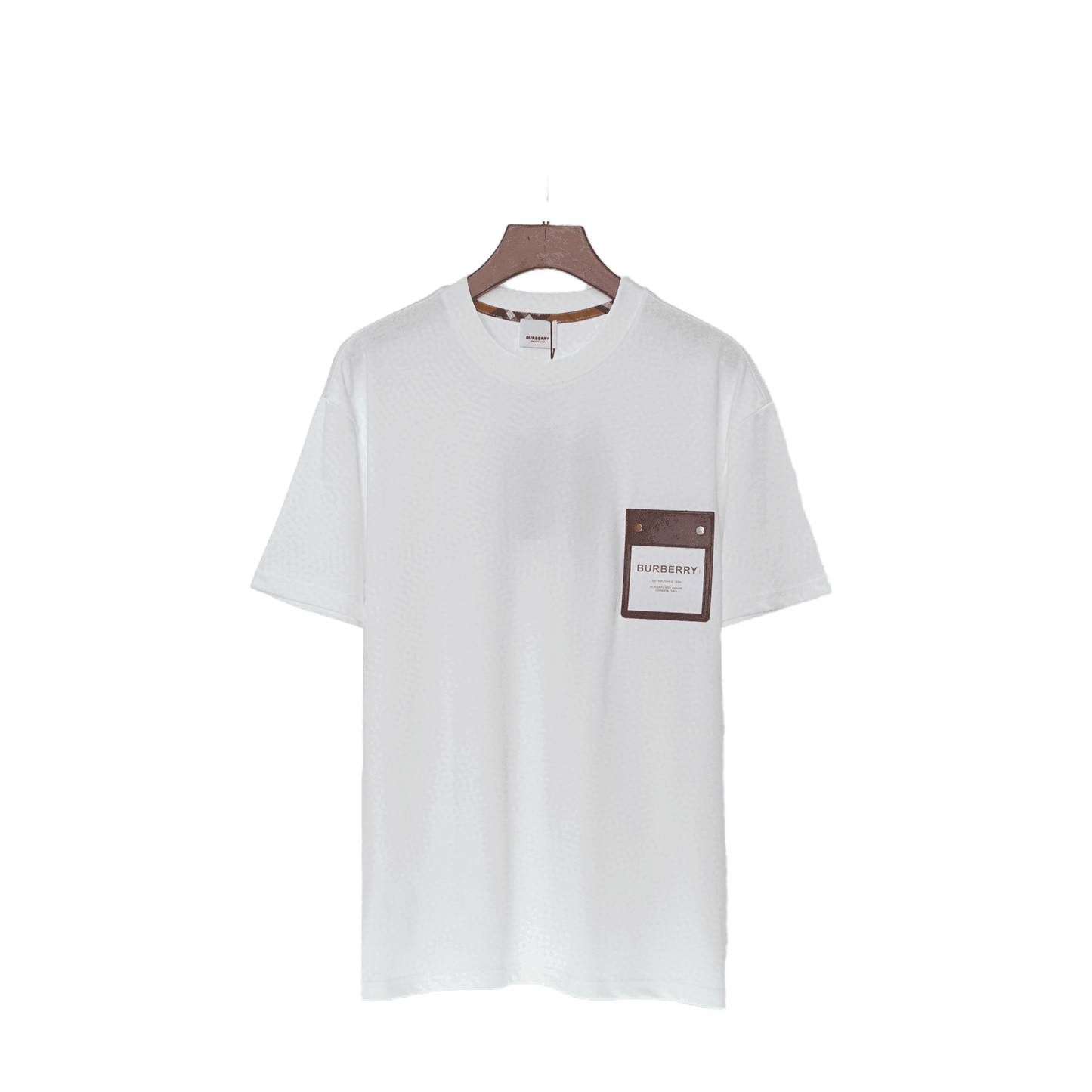 Burberry T-Shirt Without Collar 'White'