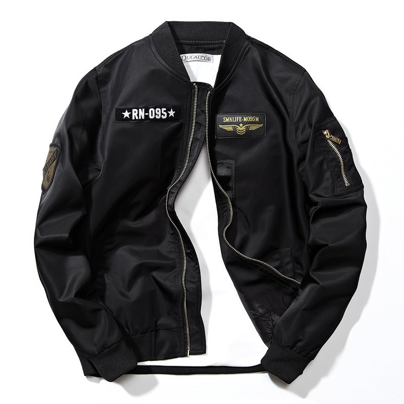 Couple's Baseball Jackets - Korean Style Flight Wear