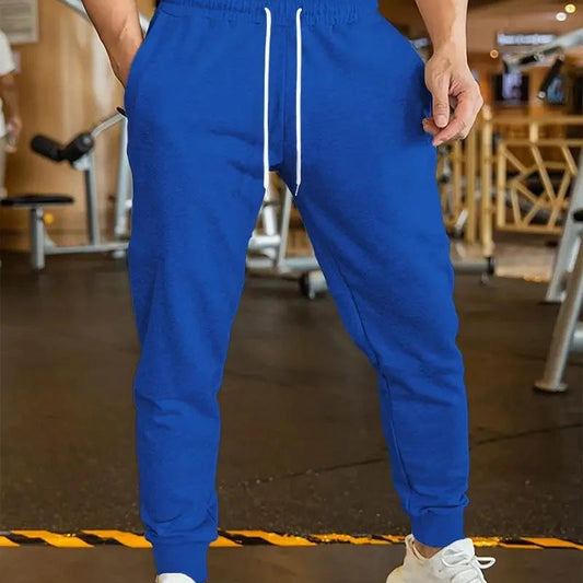 Pantalones deportivos elásticos de ocio para hombre
