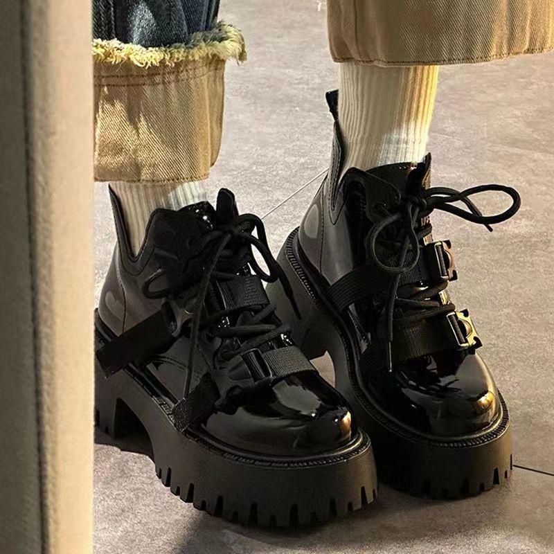 New Spring Autumn Platform Dr Boots