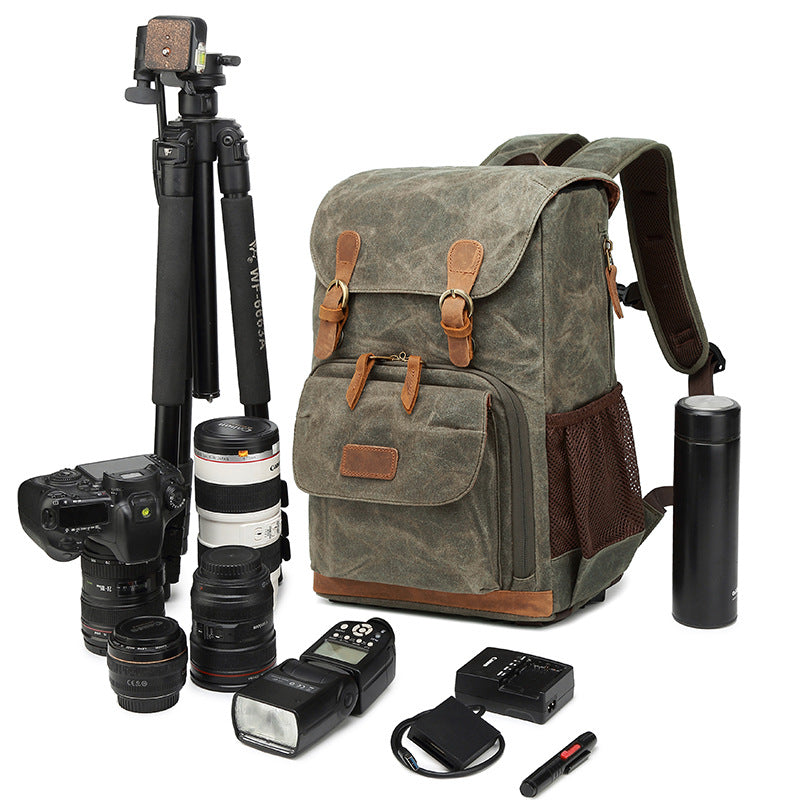 Canvas Camera Bag Multi-functional New