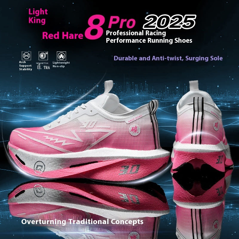 Racing Carbon Plate Running Shoes Men's Marathon Professional Competition