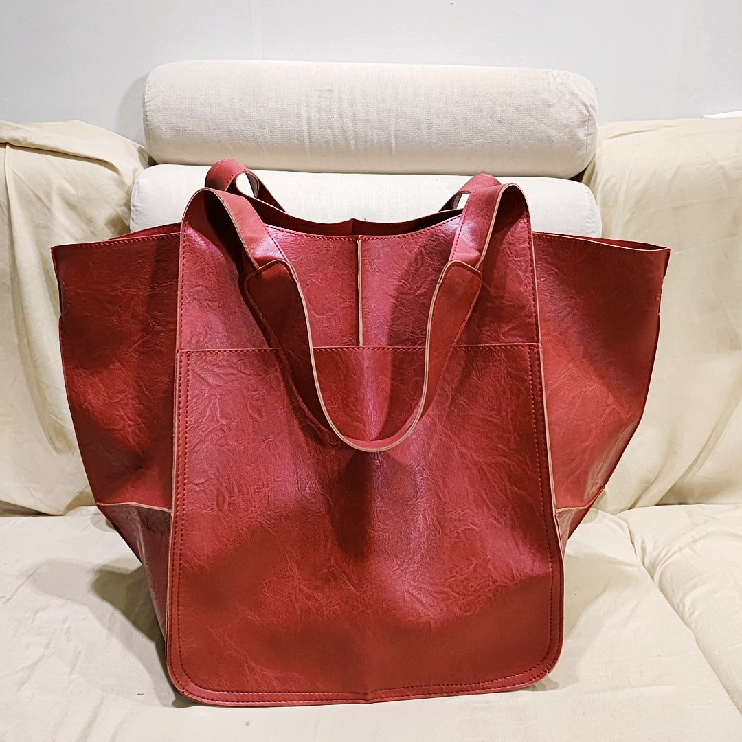 Women's Vintage Large Capacity Tote Handbag