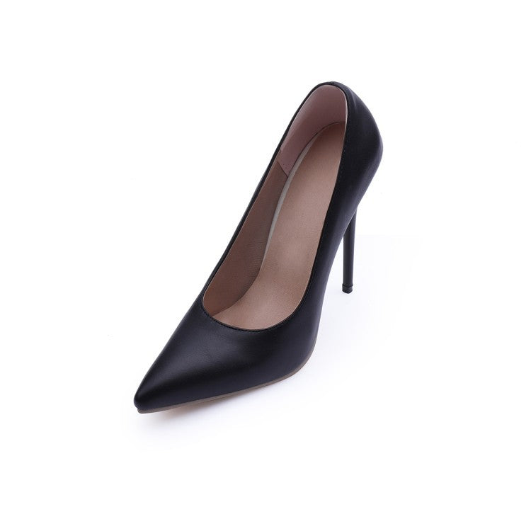 Women's Stiletto Heel High Heels Pointed-Toe Shoes
