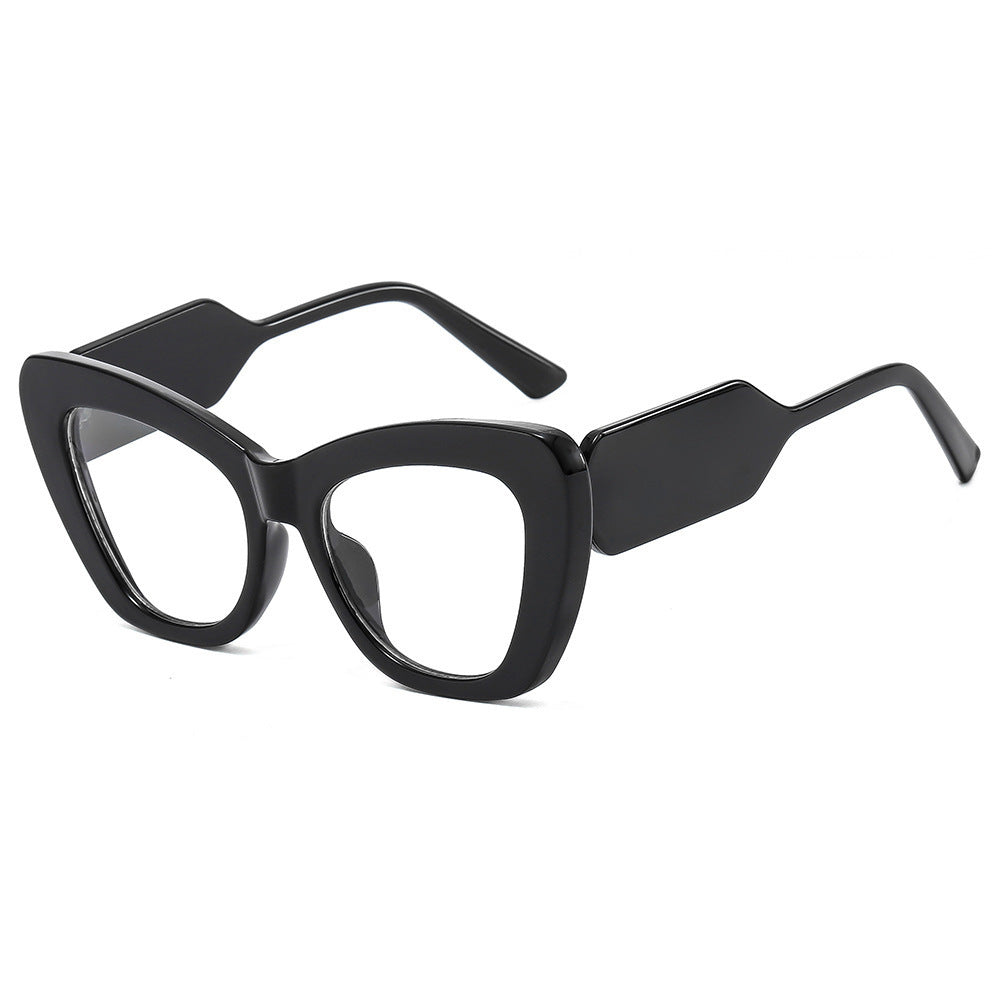 Plain Contrast Color European And American Sun Glasses