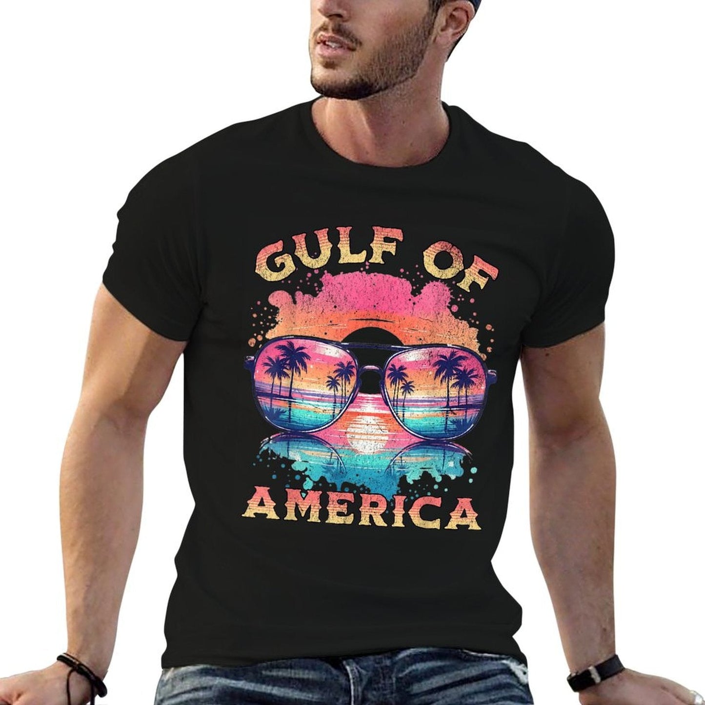Vintage Gulf Of US America Retro Classic T-Shirt