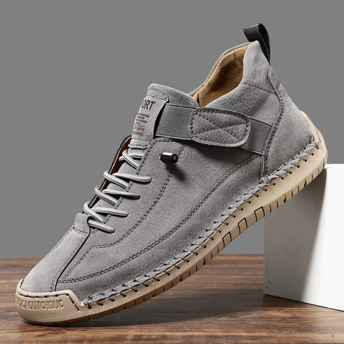Casual Leather Ankle Boots