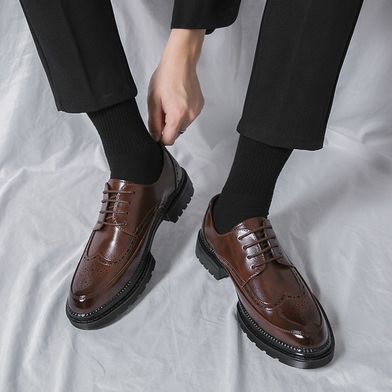 Men's Plus Size Brogue Shoes