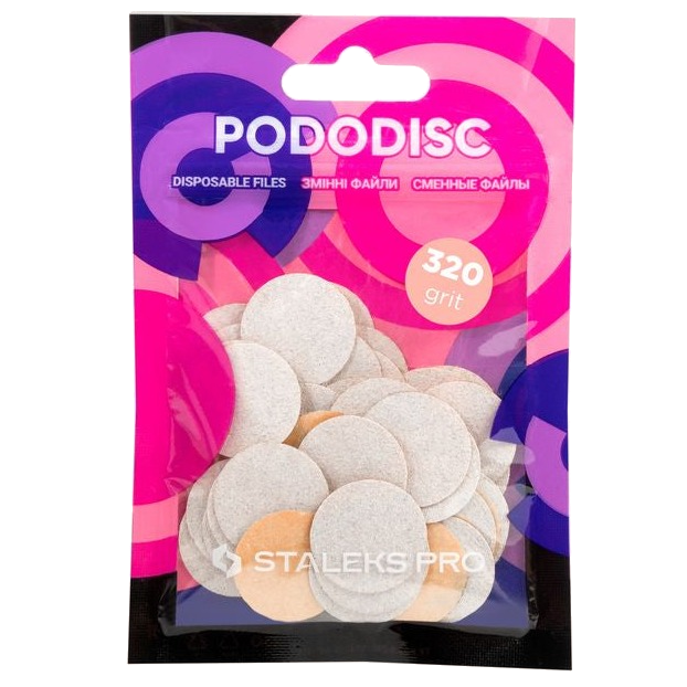 Staleks - Refill Pads for Pedicure Disk PRO M (50pcs) PDF-20