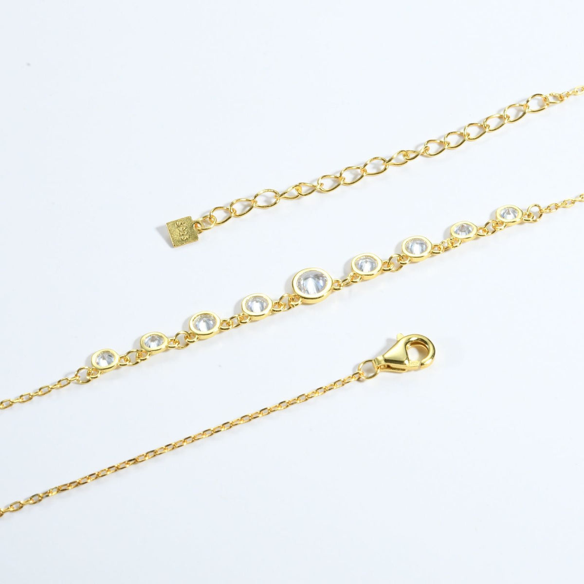 S925 Silver Fashion Diamond Necklace