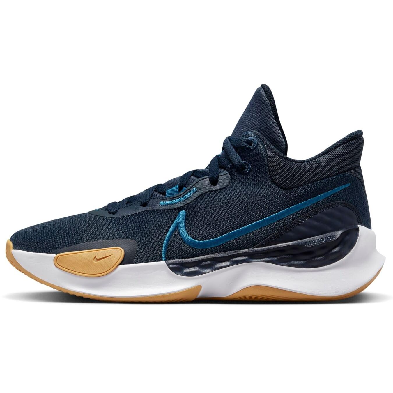 Nike Mens Renew Elevate III Basketball Shoes (Obsidian/Dk Marina Blue us_Footwear_Size_System Adult Men Numeric Medium Numeric_11)