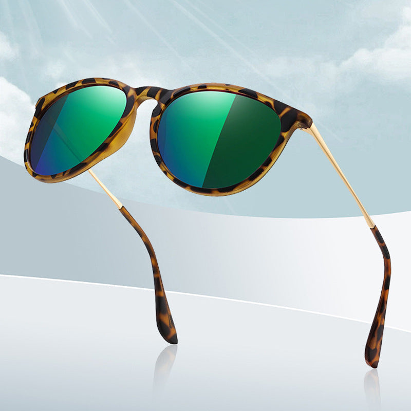 Fashion Polarized Sun Glasses Retro Simple Sunglasses