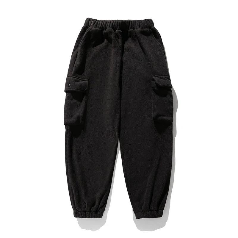 Men's Polar Fleece Loose Sports Workwear Sweatpants