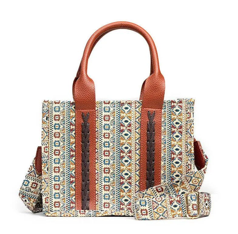 Women's Hand-Woven Messenger Bag