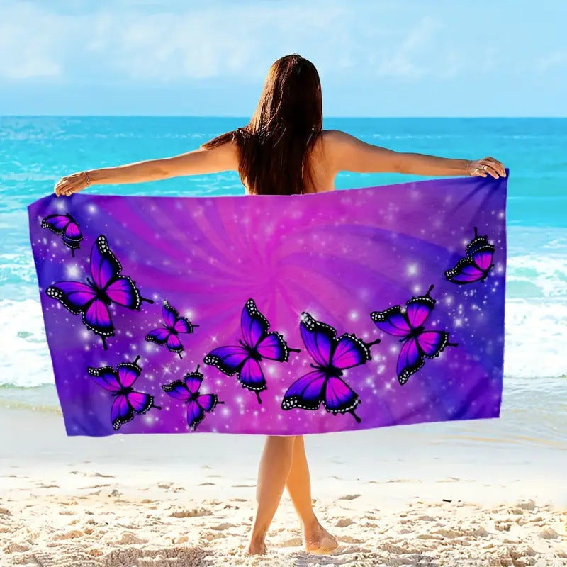 Creative Printing Microfiber Beach Towel