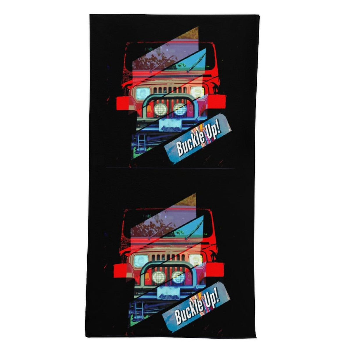 Children's Buckle Up! 4-wheel Drive Beach Towel