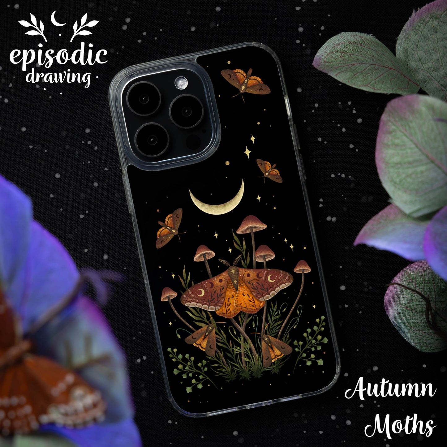 Episodic Drawing Enchanted Collection HD Apple iPhone 15 Series Mag-Safe Phone Case