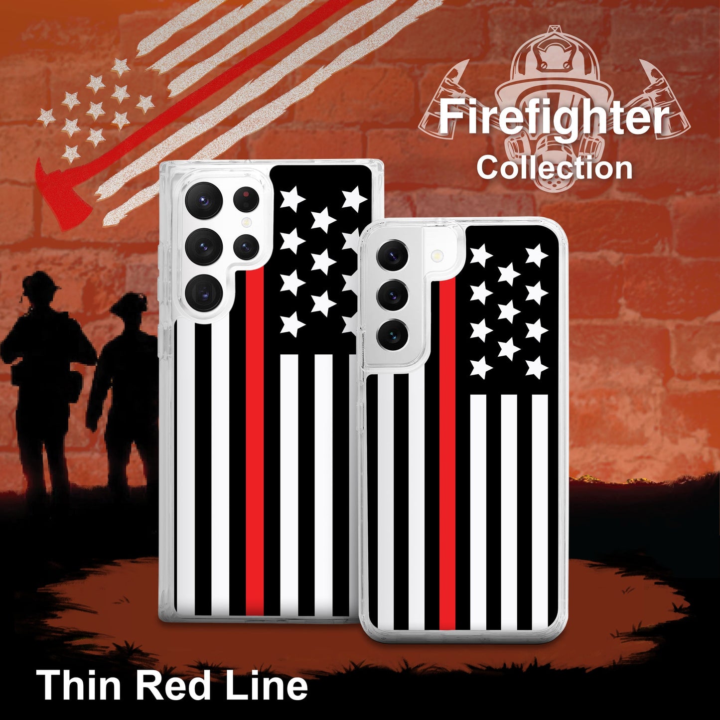 Firefighter HD Samsung Galaxy S22 Phone Case