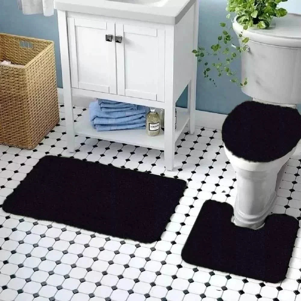 3-Piece Set: Ben&Jonah Elegant Bath Rug Set