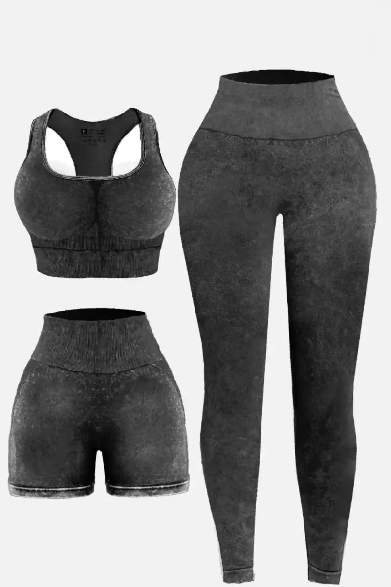 Active Set - Washed Square Neck - Women's