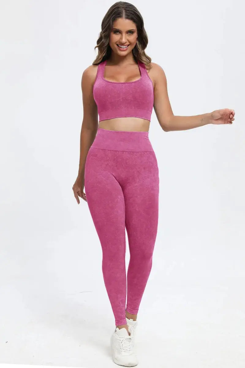 Active Set - Washed Square Neck - Women's