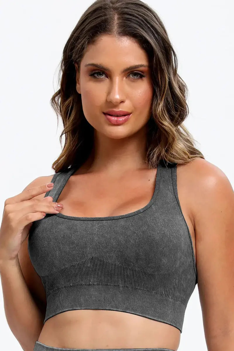 Active Set - Washed Square Neck - Women's