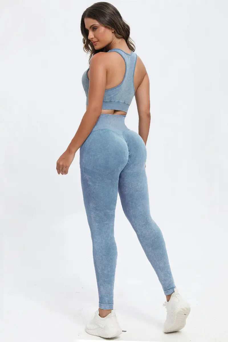 Active Set - Washed Square Neck - Women's