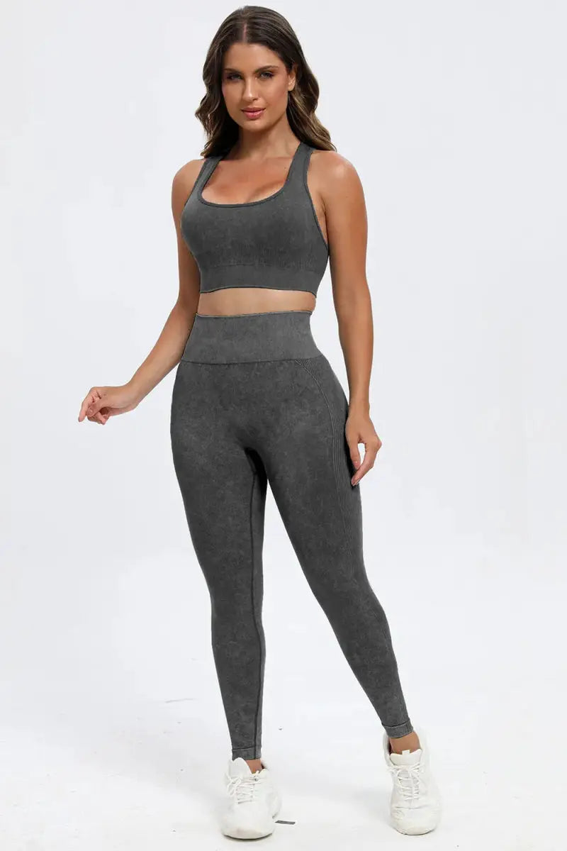 Active Set - Washed Square Neck - Women's