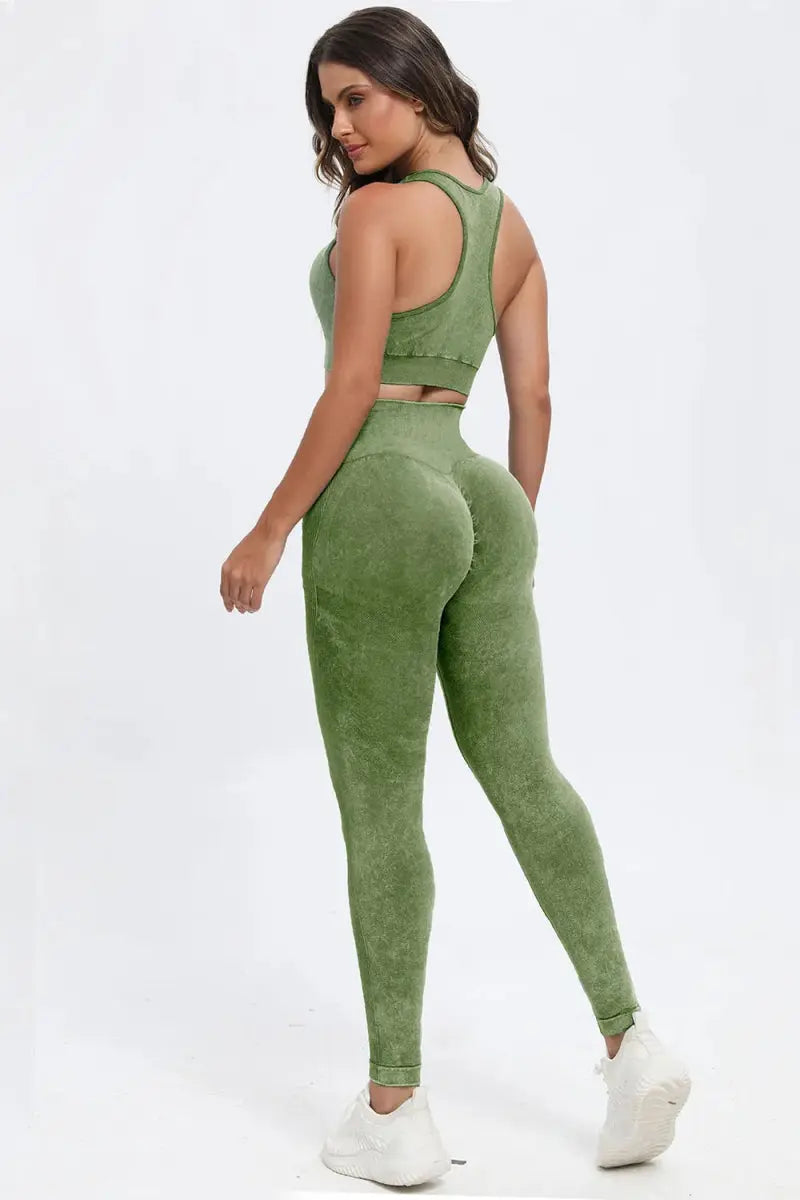 Active Set - Washed Square Neck - Women's