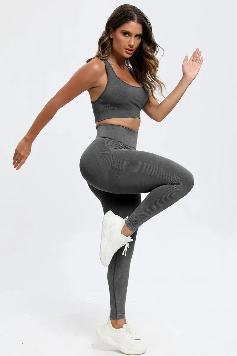 Active Set - Washed Square Neck - Women's