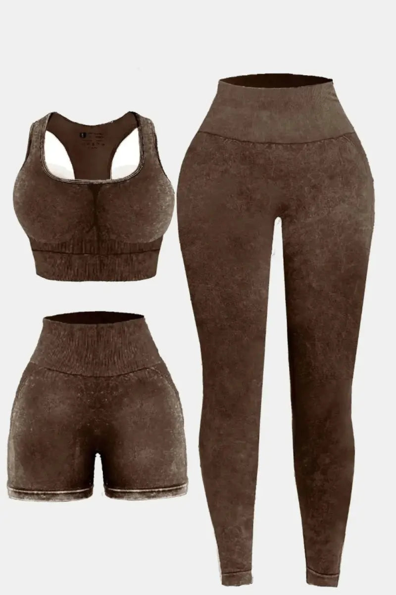 Active Set - Washed Square Neck - Women's