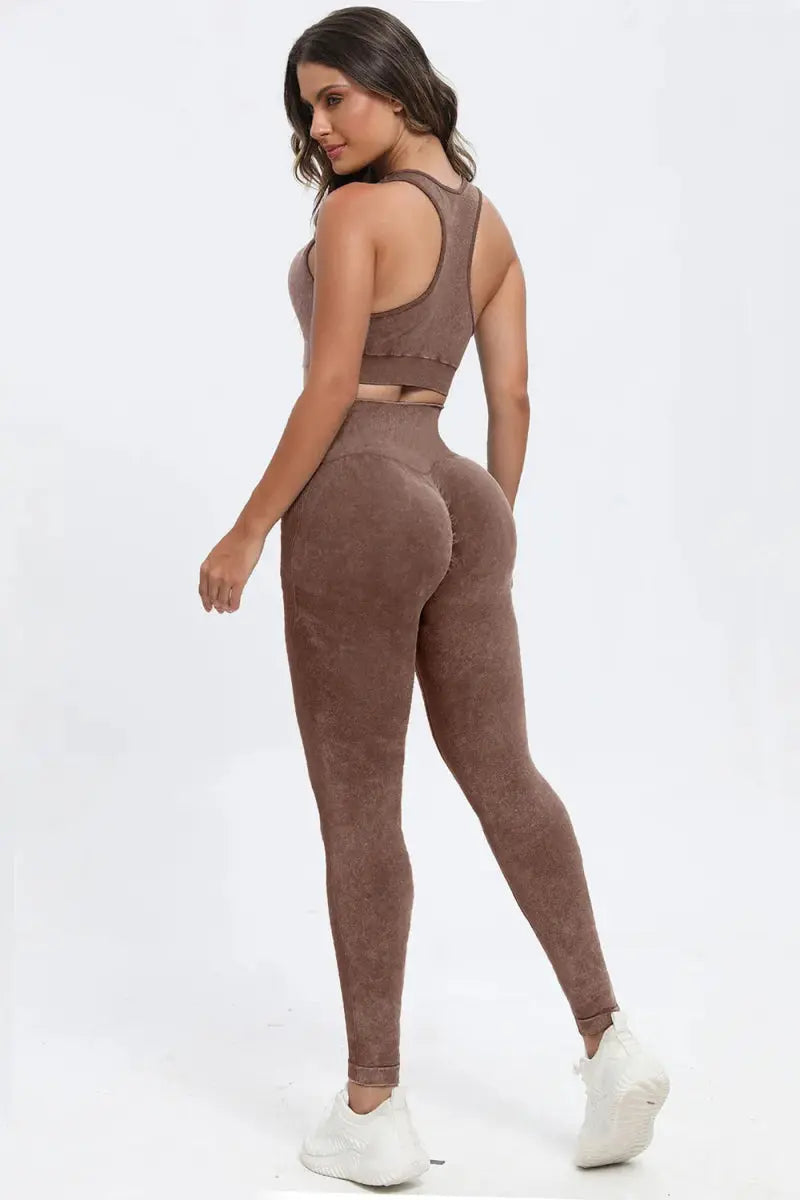Active Set - Washed Square Neck - Women's