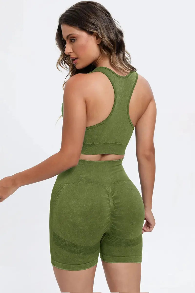 Active Set - Washed Square Neck - Women's