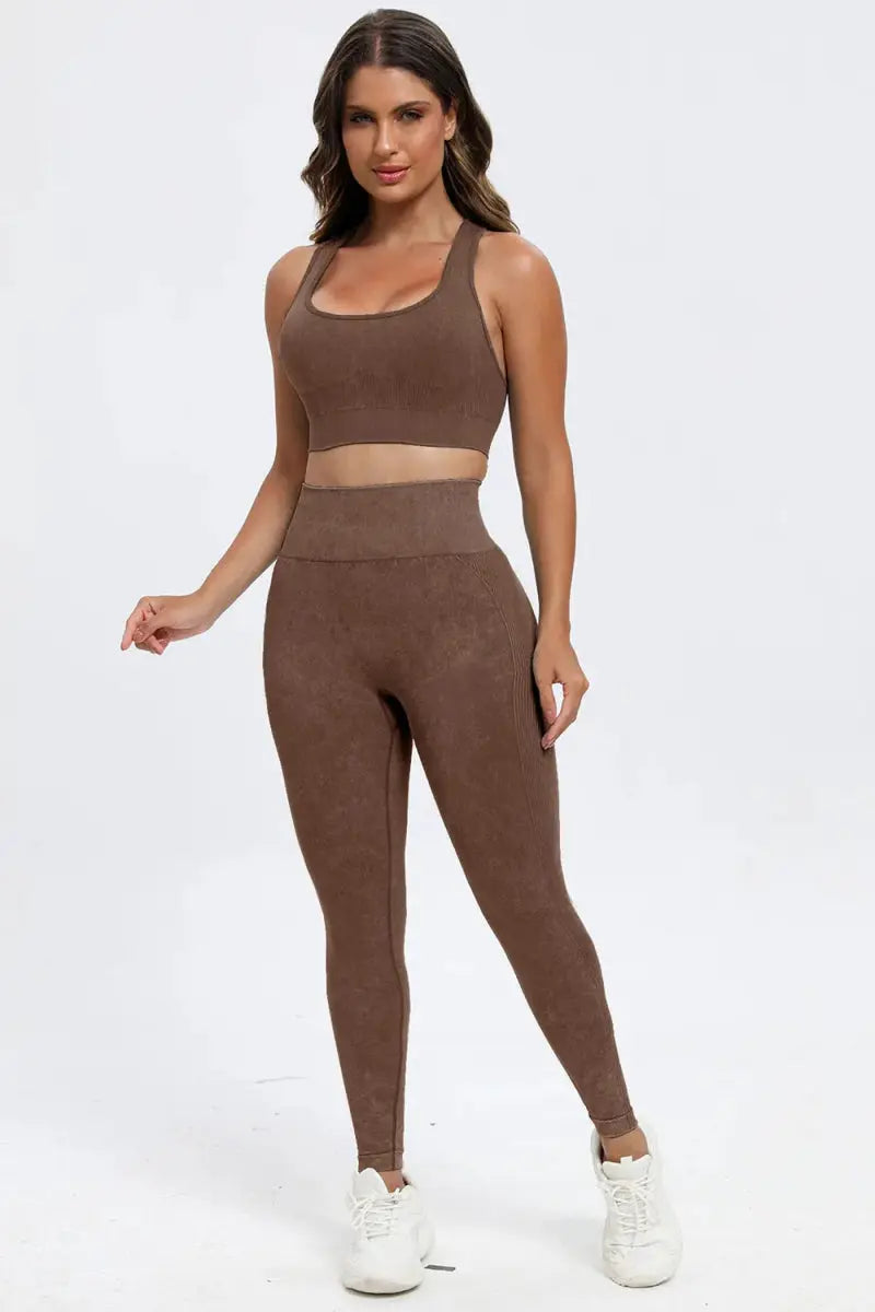Active Set - Washed Square Neck - Women's