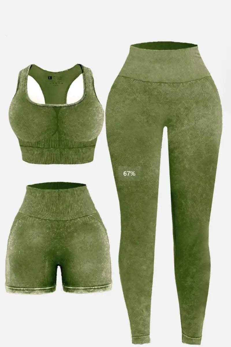 Active Set - Washed Square Neck - Women's