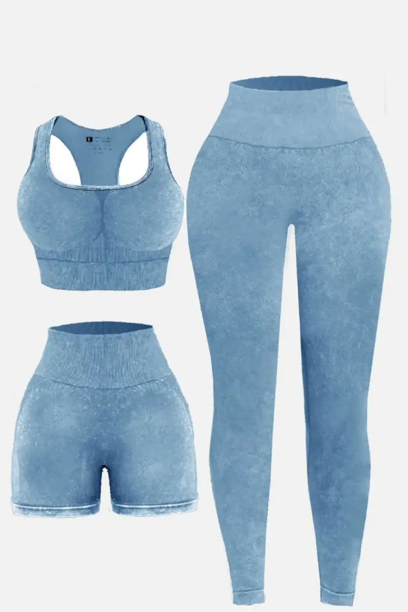 Active Set - Washed Square Neck - Women's